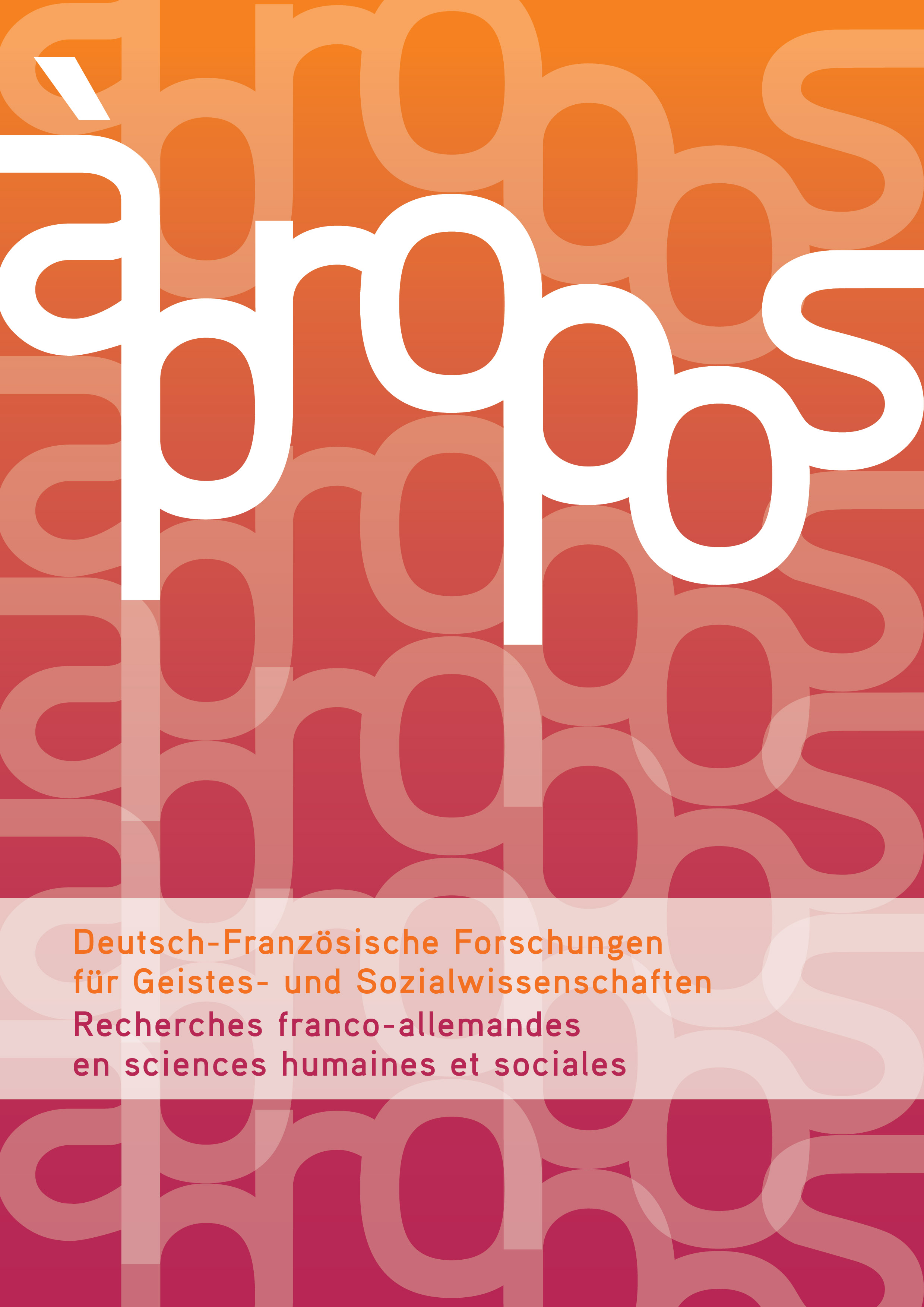 À propos – Zeitschrift