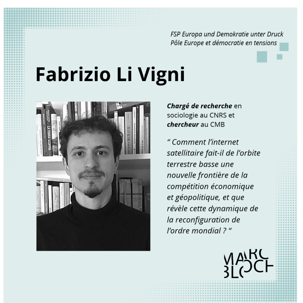 Bienvenue au CMB, Fabrizio Li Vigni!
