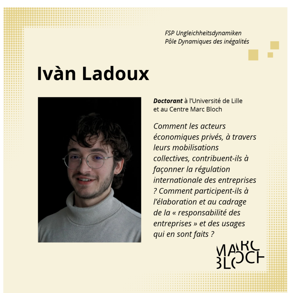 Bienvenue au CMB, Ivàn Ladoux!
